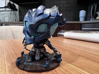 Riot LOL Worlds Heimerdinger and Thresh Figures 3