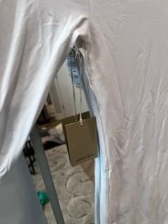 Aritzia White mini Dress size XXS new with Tags 4