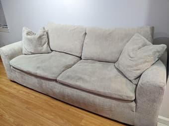 Joybird Bryant Sofa Crave Irish Cream Chenille 2