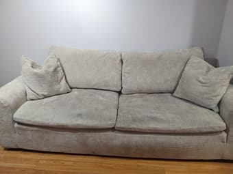 Joybird Bryant Sofa Crave Irish Cream Chenille 3