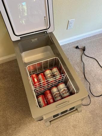 EUHOMY 12 Volt Car Refrigerator,47 Quart(45L) Active Cooler 2