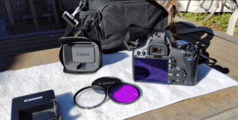 Canon Rebel T1i w/ accessories 2
