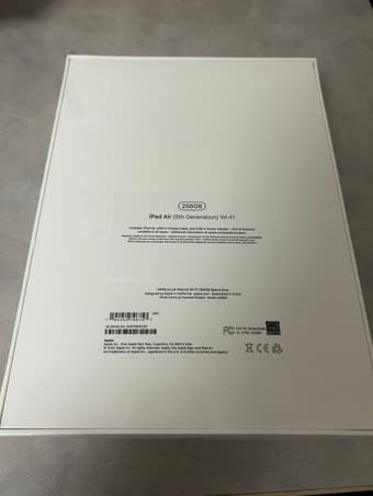 UNOPENED iPad Air 5th Gen 256 GB 2