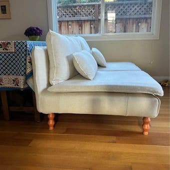 Sofa - Natural White, Modern Design, Ikea 2