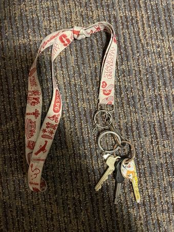 FOUND: Keys with Vegas Keychain 1