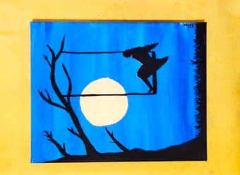 7.87 inches by 11.81 inches  wall art 2