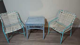 Patio table and chair set 1