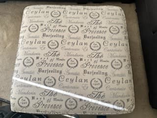 Sectional Sofa Set (Ashley Furniture): 6 seats, ottoman, 3 pillows 4