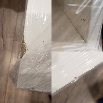 Ikea white Brimnes nightstand 2