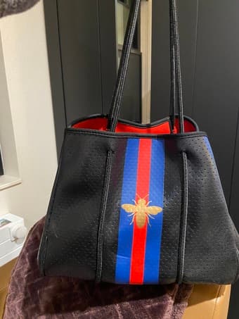 Black tote bag, Parker & Hyde 1