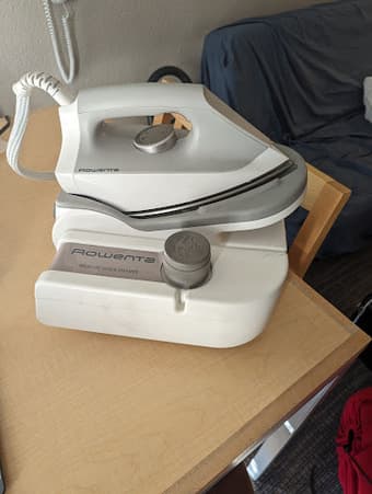 Iron + Steamer: Rowenta DG5030 Pro steam iron with station $35 OBO 1