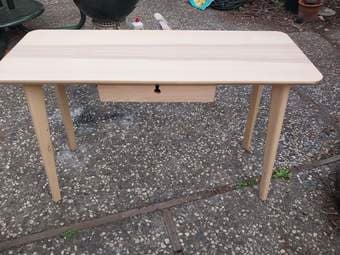 Ikea Lisabo Laptop Desk & Odger Chair 1