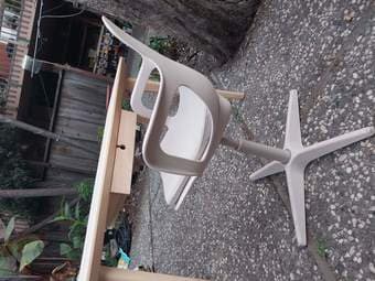 Ikea Lisabo Laptop Desk & Odger Chair 4