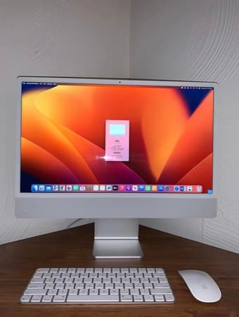 iMac 24-inch, M1(3.2 GHz Apple M1 8-Core GPU), 2021 2