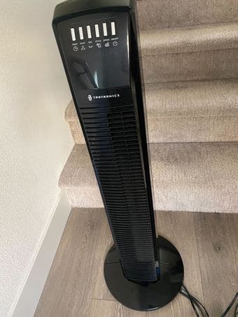 TaoTronics Tower Fan Oscillating Fan Powerful Floor Fan 1