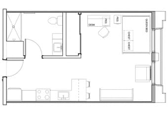 EVGR B Studio sublet 12/15-1/5 1