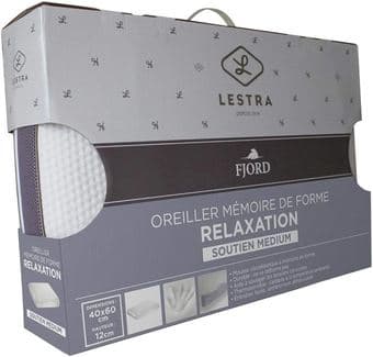 Memory foam pillow - Made in France 1