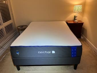 Selling Nectar queen size mattress and bed frame 2