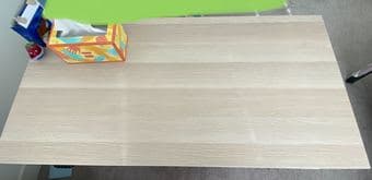 Ikea desk with drawers and adjustable legs 3