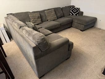 Ashley Furniture Wrap Around Sofa 1