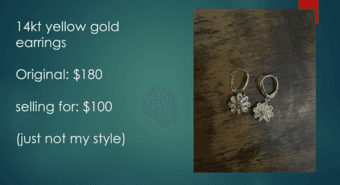 Gold and handmade jewelry - Great Holiday Gifts!! 3