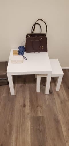 IKEA 2 SIDE TABLES are available on 9th of January 1