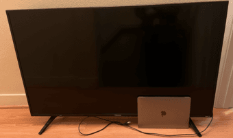 Selling 50 in hssense roku tv 2