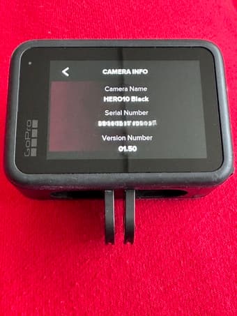 As New Go Pro Hero 10 Black 5.3K60 + 4K120 hyper smooth videos. 3