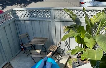 Ikea Patio Table + 4 Chairs 1