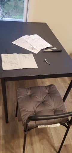 IKEA TABLE and 2 CHAIRS are available on 9th of JANUARY! 2