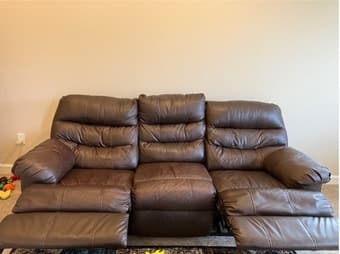 Leather sofa 3