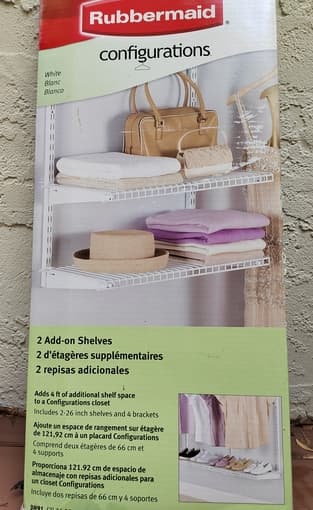 rubbermaid shelves 1