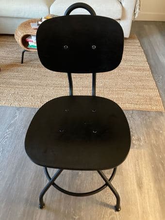 IKEA KULLABERG Swivel chair, black 2