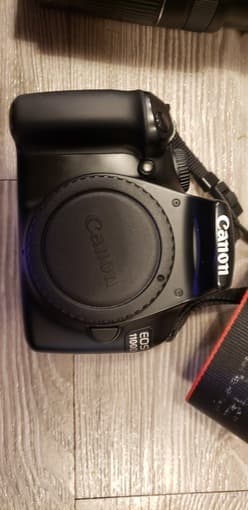 Canon EOS 1100D camera with 3 lenses, two bags and tripod 2