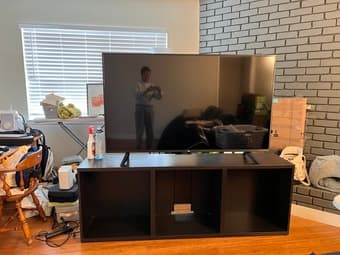 IKEA media console / storage shelf 1