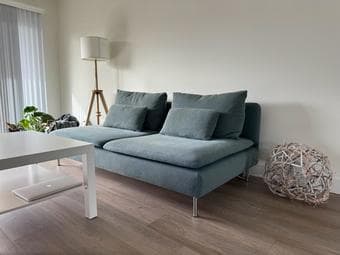 IKEA sofa + coffee table 1