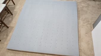 Lucid 3inch memory foam King mattress topper 1