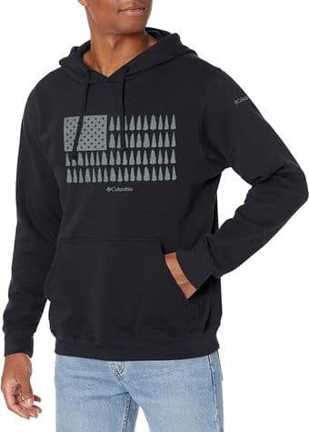 NEW Columbia Men's Graphic Hoodie (Flag - Size M) - $29.90 1