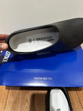 Unworn Birkenstock A630 Clogs in Black, Size US Men's 11 / 44 3