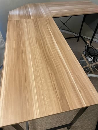 L-shaped corner desk for sale! 1