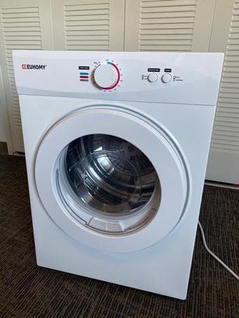 Euhomy Compact Laundry Dryer 1.8 cu.ft 1
