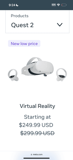 New in Box: Meta Quest 2 1