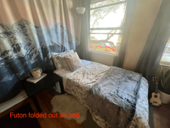 Couch and Bedframe For Sale 3