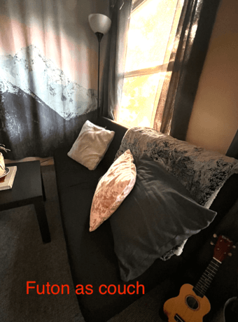 Couch and Bedframe For Sale 4