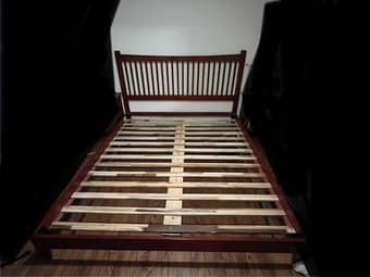 FREE - Cal King Bed Frame & Boxspring 1