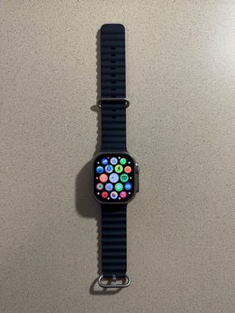 Apple Watch Ultra with AppleCare+, Band, and Charger - Worn Once 2