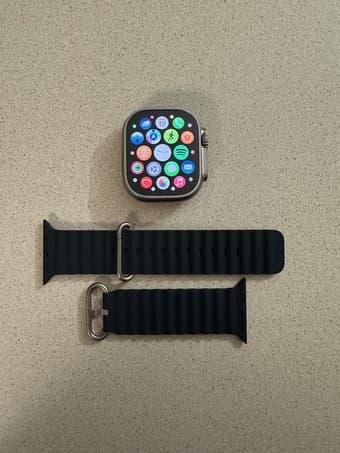 Apple Watch Ultra with AppleCare+, Band, and Charger - Worn Once 4
