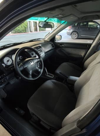 2002 Blue Honda Civic EX 1.7L FWD - $4,950 ($4,500 for students) 3