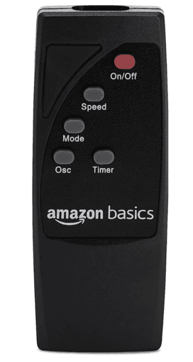 Amazon Basics Oscillating Dual Blade Standing Pedestal Fan with Remote 3