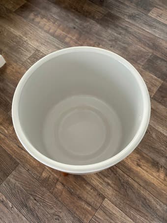 West elm tall planter - 14” 2